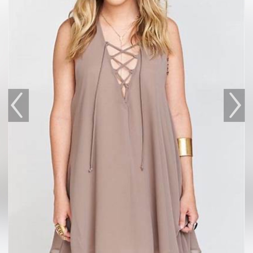 Show Me Your MuMu Gray Ranch Mirage Tunic Dress - Picture 10 of 11